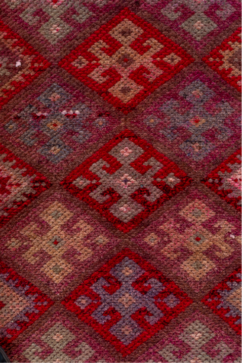 Vintage Oushak Runner Rug (2' x 11')