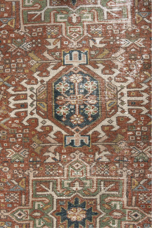 Antique Karaje Area Rug (3' x 4')
