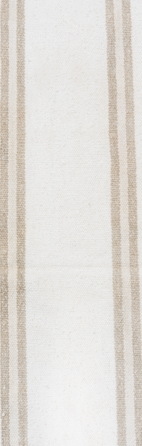 2' x 15' one-of-a-kind handmade vintage Flatweave runner rug. Color palette: alice blue, dark gray, gainsboro, ghost white