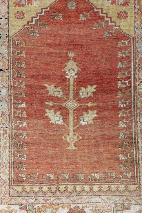 Antique Oushak Area Rug (3' x 4')