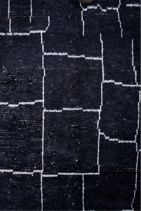 Vintage Moroccan Area Rug (7' x 9')