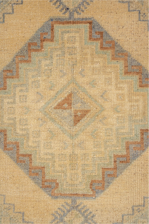 Vintage Oushak Area Rug (3' x 5')