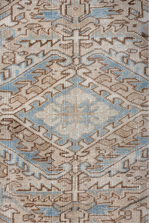 Antique Heriz Area Rug (8' x 10')