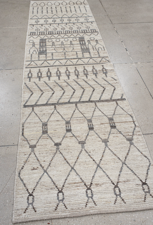 Vintage Tulu Runner Rug (3' x 11')