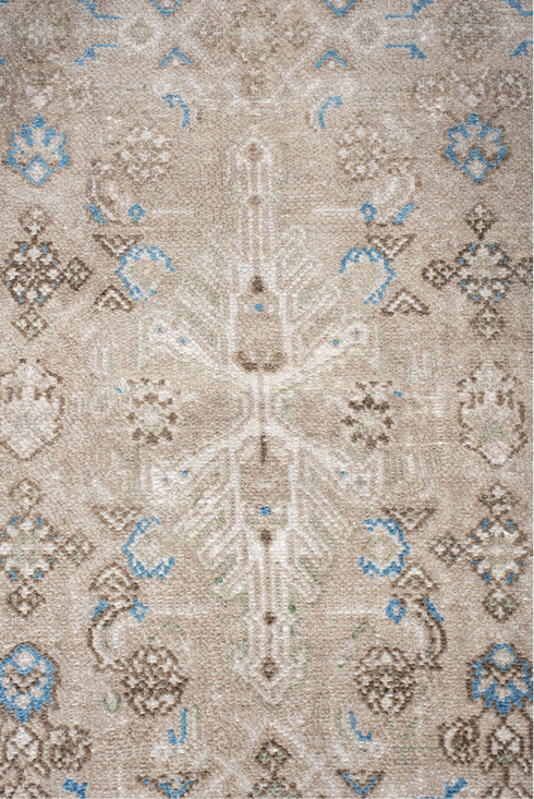 Antique Bibikabad Area Rug (7' x 8')