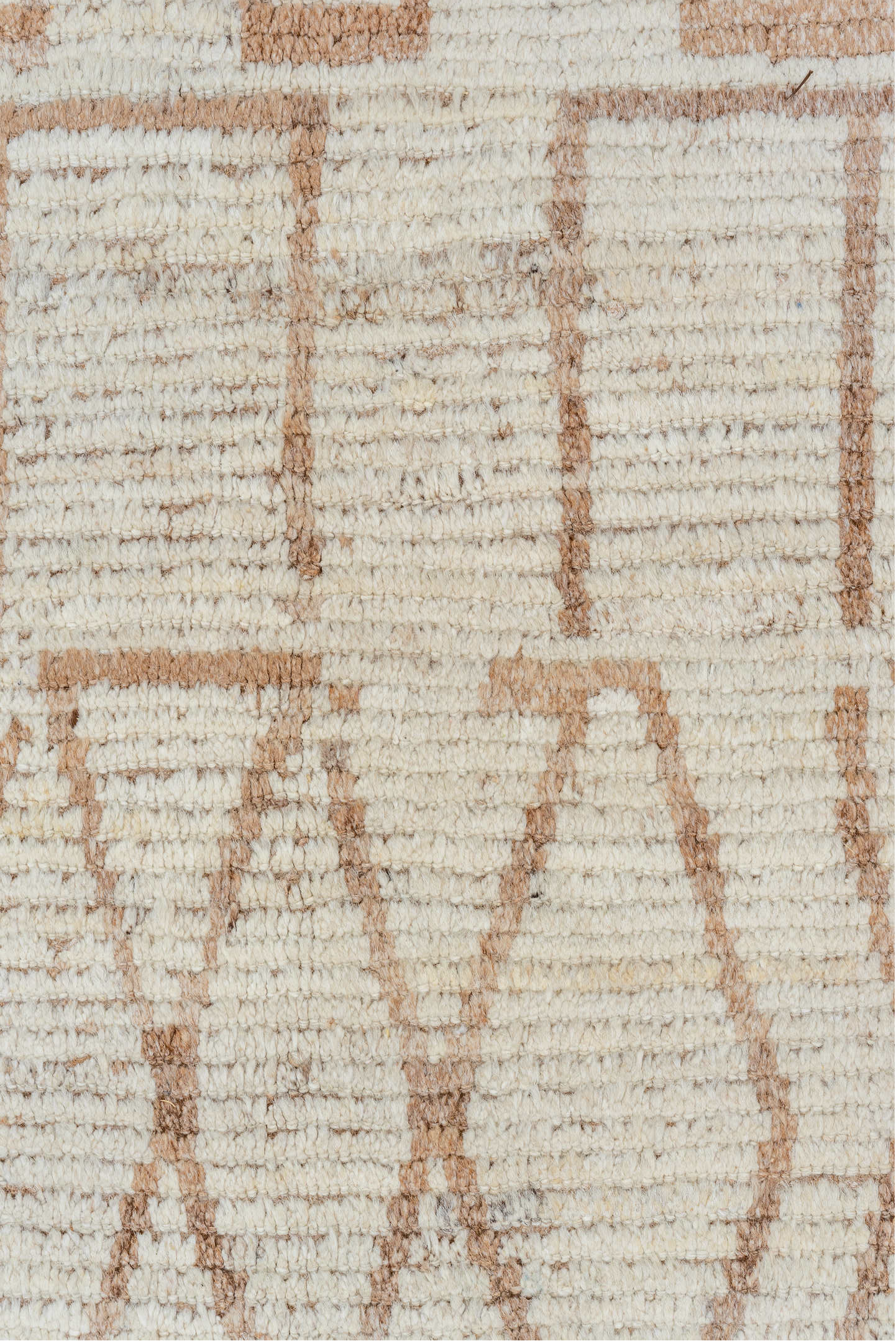 10' x 13' one-of-a-kind handmade vintage Tulu large size rug. Color palette: dark gray, gainsboro, gray, light gray, linen