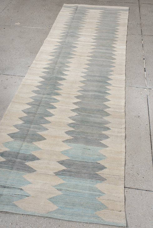 Vintage Kilim Runner Rug (3' x 9')