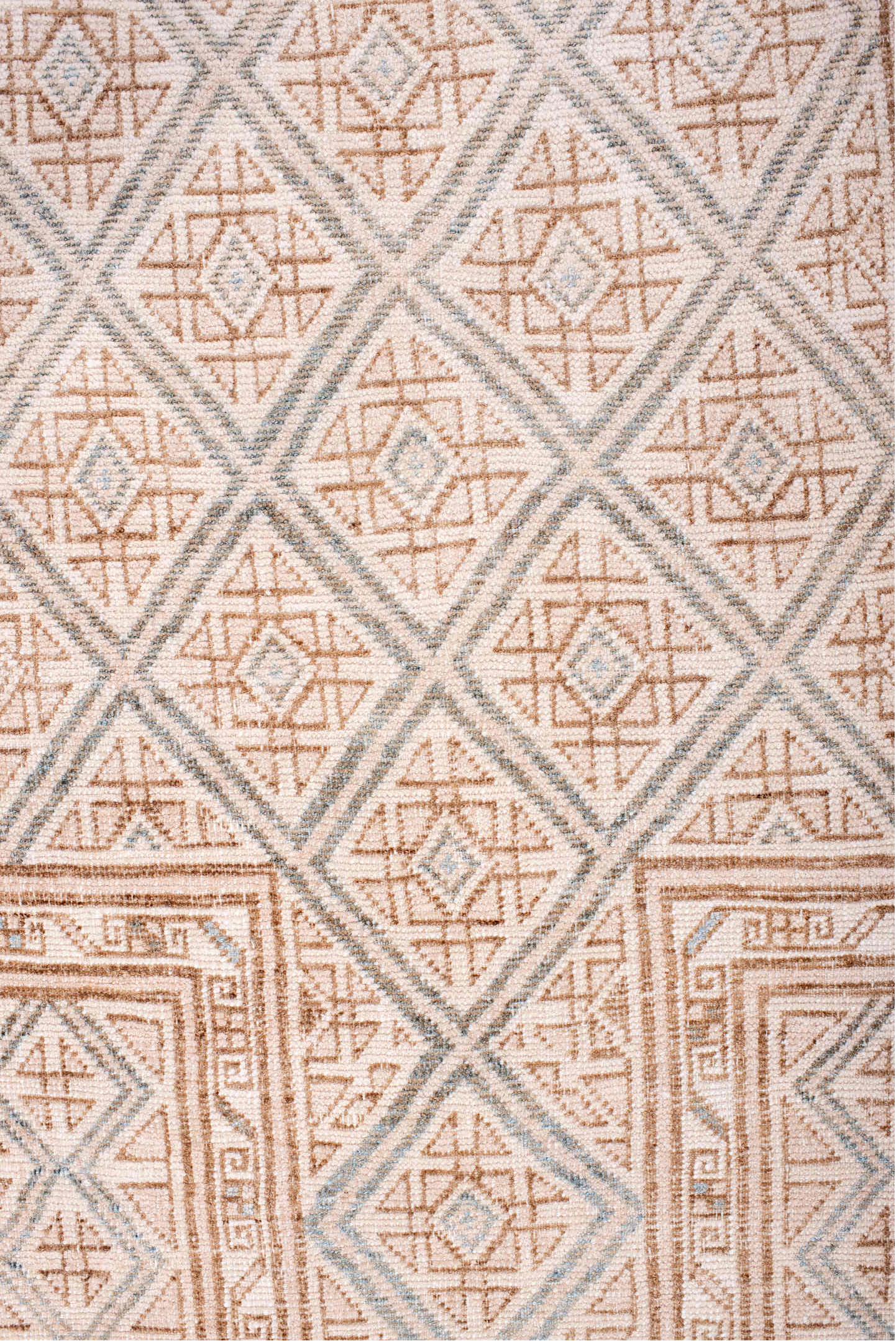 3' x 4' one-of-a-kind handmade vintage Belouch small size rug. Color palette: antiquewhite, brown, dark gray, dim gray, gray