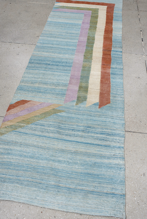 Vintage Kilim Runner Rug (2' x 9')