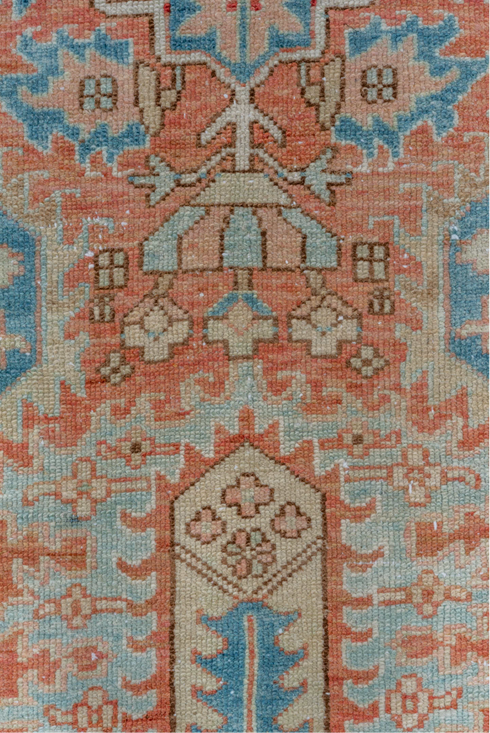 Vintage Heriz Runner Rug (2' x 10')