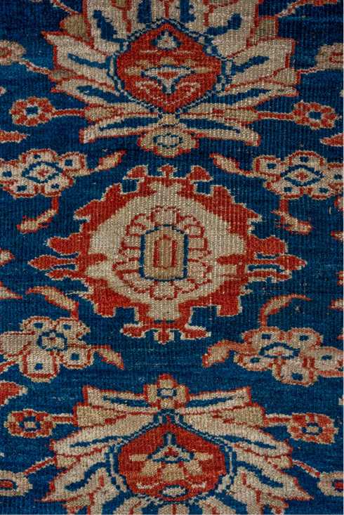 Antique Sultanabad Area Rug (10' x 12')
