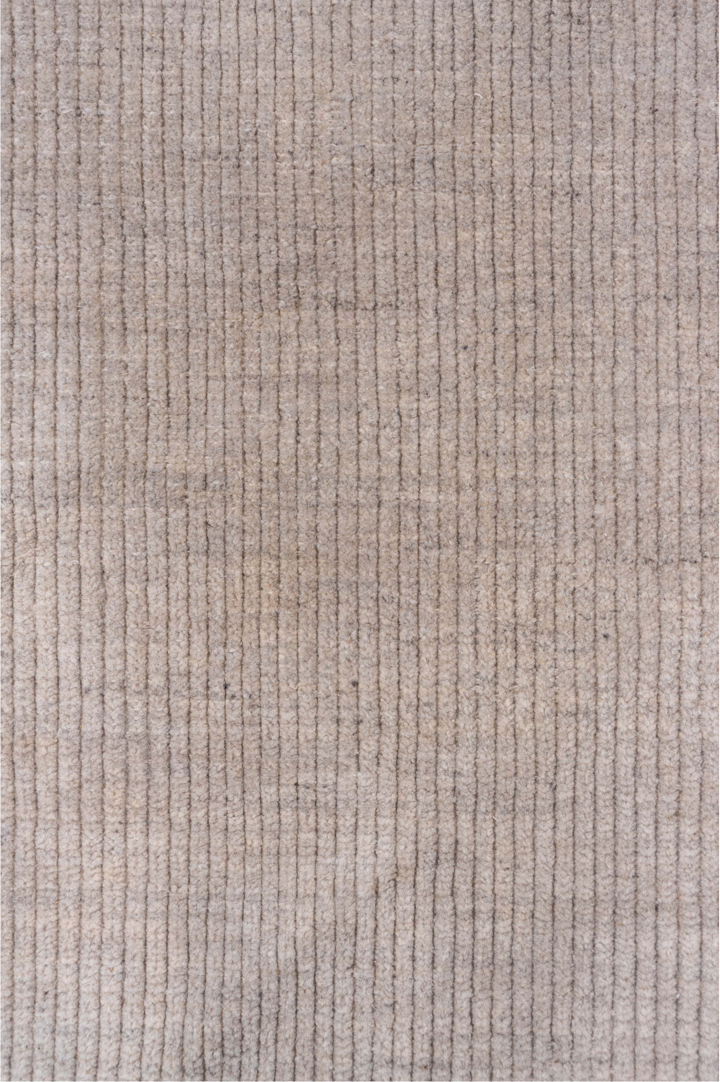 7' x 7' one-of-a-kind handmade vintage Mercury rug. Color palette: gainsboro, gray, light gray, off-white, pink, snow, white