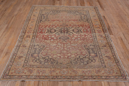 Vintage Oushak Area Rug (5' x 7')