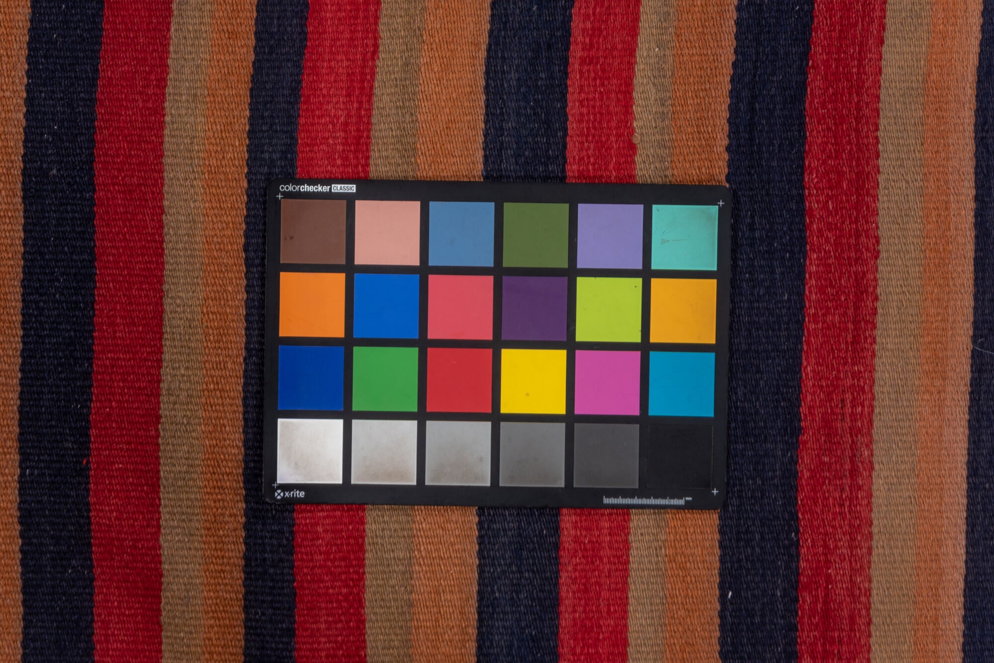 4' x 10' one-of-a-kind handmade vintage Kilim runner rug. Color palette: brown, gray, light gray, pink, red