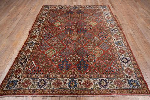 Antique Tabriz Area Rug (6' x 8')