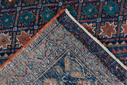 Antique Afshar Area Rug (5' x 7')