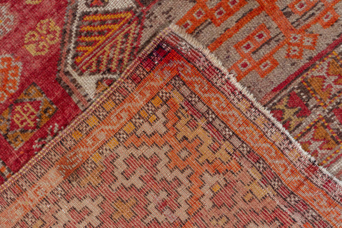 Vintage Oushak Runner Rug (4' x 11')