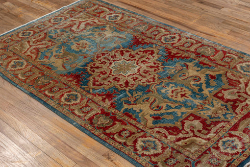 Antique Amritzar Area Rug (3' x 6')
