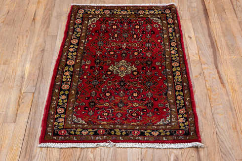 Vintage Hamadan Area Rug (2' x 4')