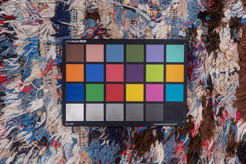 Vintage Rag Rug Runner Rug (2' x 6')