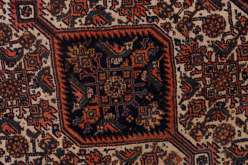 Antique Bibikabad Runner Rug (3' x 14')