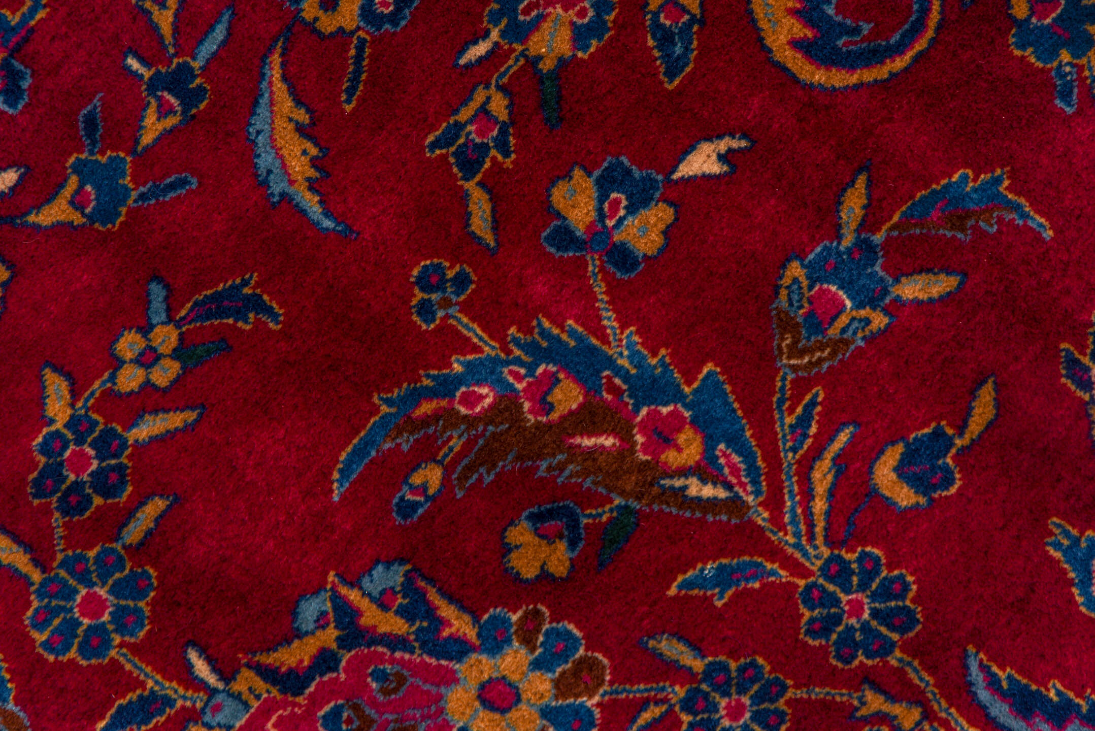 7' x 11' one-of-a-kind handmade vintage Flatweave large size rug. Color palette: red, brown, gray, blue, pink, fiord, wine