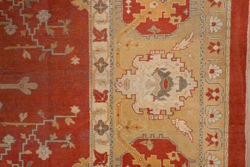 Antique Amritzar Area Rug (11' x 14')