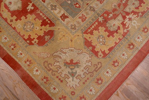 Antique Amritzar Area Rug (11' x 14')