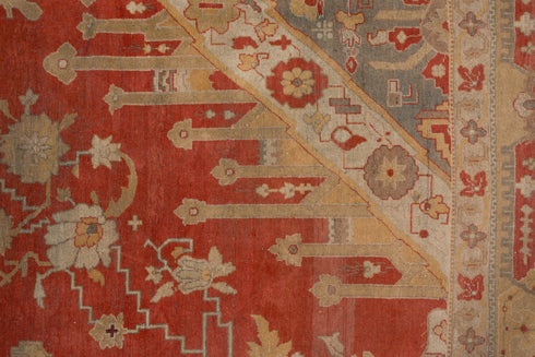 Antique Amritzar Area Rug (11' x 14')