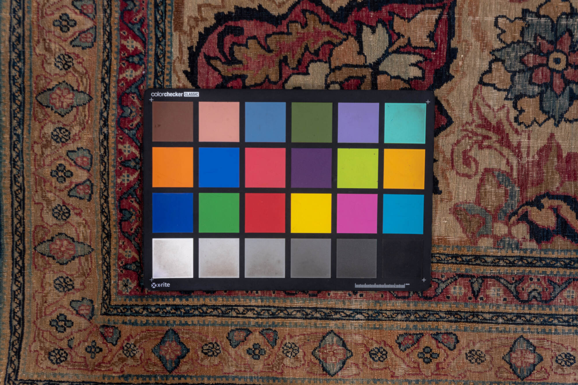 8' x 11' one-of-a-kind handmade vintage Lavar large size rug. Color palette: black, brown, charcoal, gray, light gray, pink