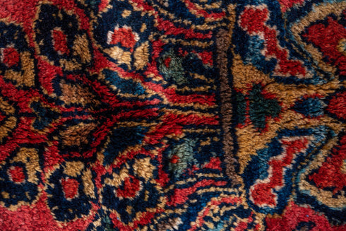 Antique Sarouk Area Rug (10' x 13')