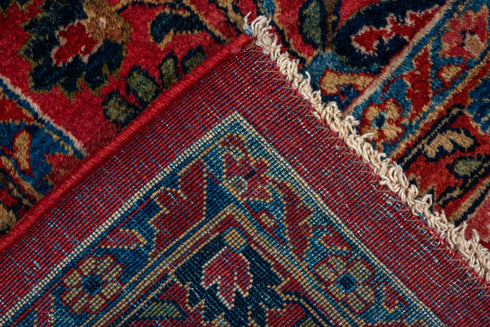 Antique Sarouk Area Rug (10' x 13')