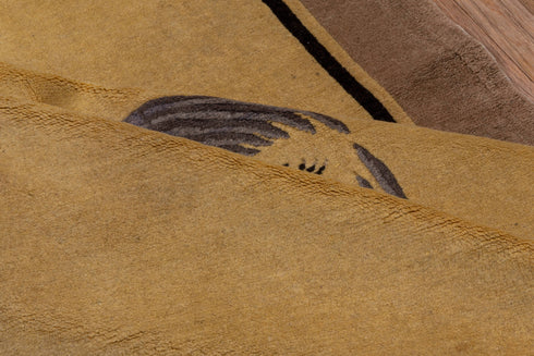 Antique Chinese Runner Rug (4' x 9')