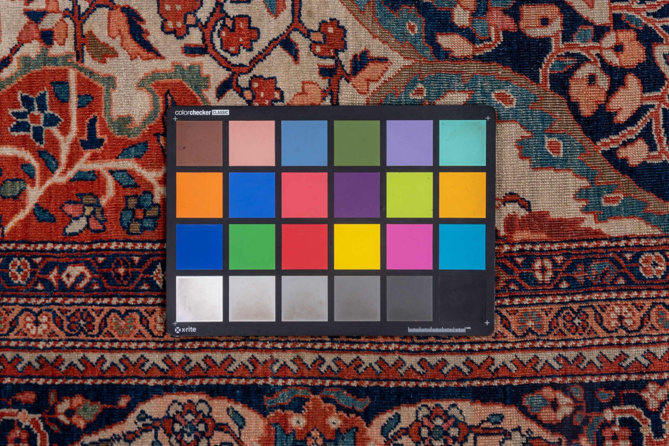 13' x 20' one-of-a-kind handmade vintage Far.Sarouk oversize rug. Color palette: brown, red, pink, gray, blue