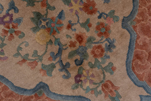 Antique Chinese Area Rug (5' x 8')