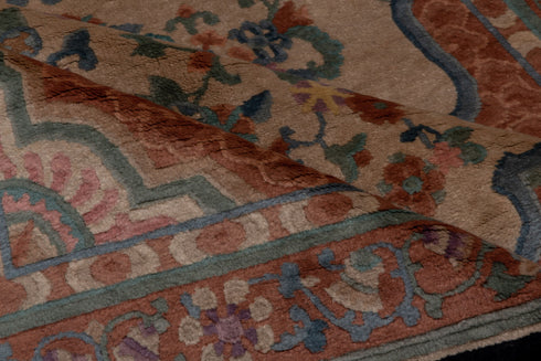 Antique Chinese Area Rug (5' x 8')