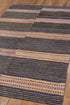 Antique Rag Rug Area Rug (4' x 7')