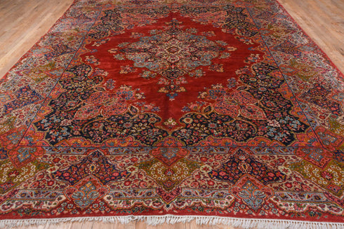 Antique Sarouk Area Rug (10' x 13')