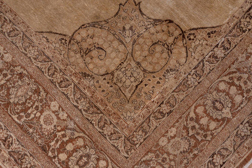 Antique Tabriz Area Rug (9' x 12')