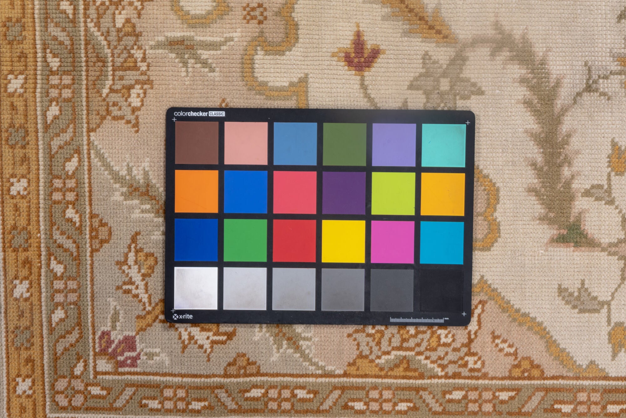 8' x 11' one-of-a-kind handmade vintage Oushak large size rug. Color palette: brown, gray, light gray, off-white, pink