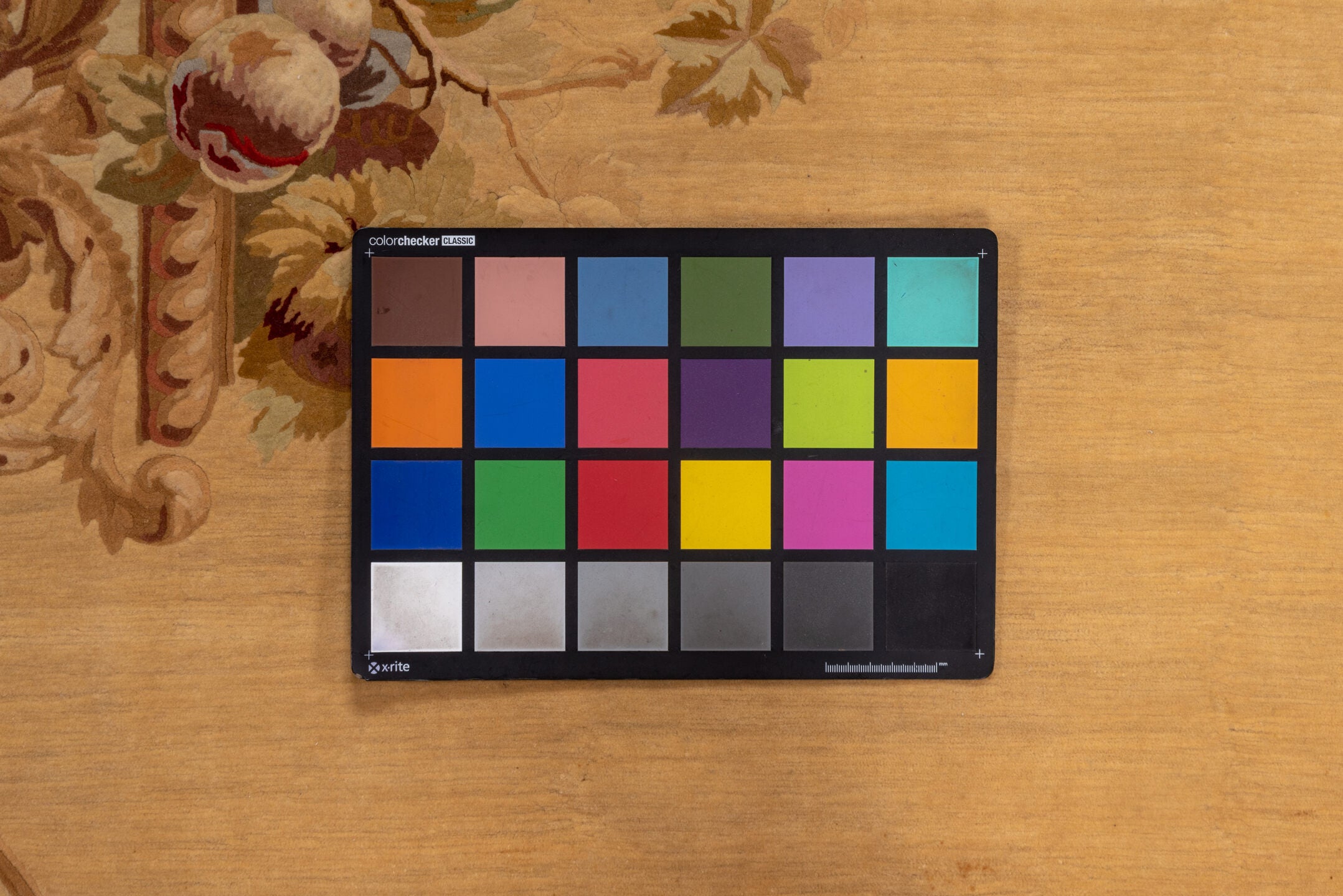 4' x 7' one-of-a-kind handmade vintage European rug. Color palette: brown, orange, off-white, red, white, snow, whitesmoke