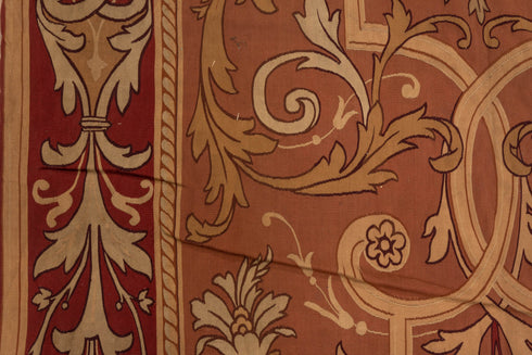 Antique Aubusson Runner Rug (5' x 10')