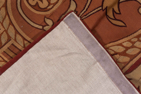 Antique Aubusson Runner Rug (5' x 10')