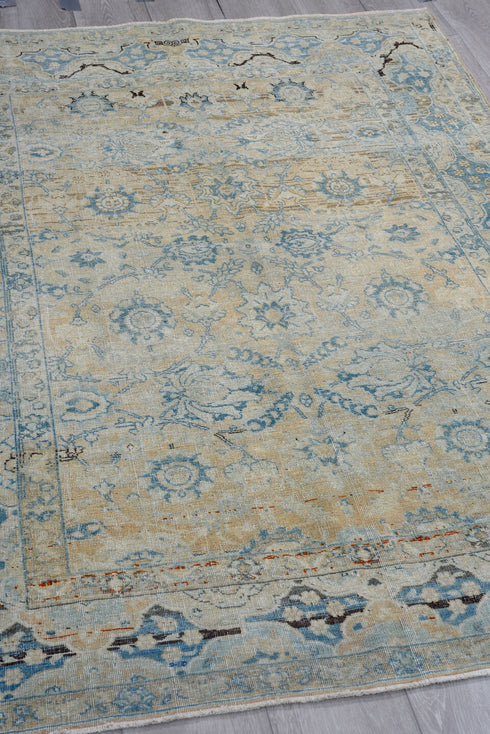Antique Tabriz Area Rug (4' x 6')