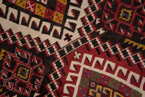 Vintage Kilim Area Rug (6' x 10')