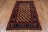 Vintage Kazak Area Rug (3' x 7')