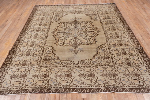 Vintage Oushak Area Rug (6' x 9')