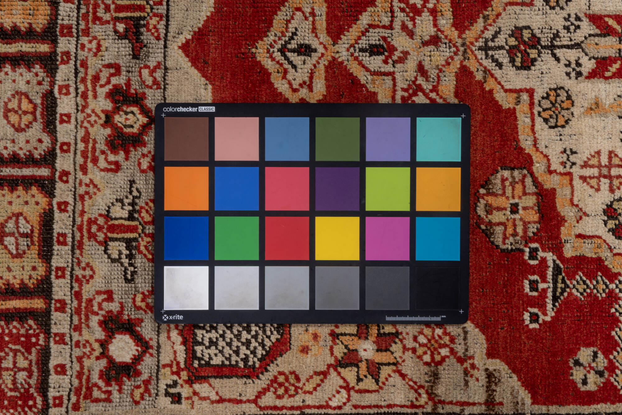 3' x 4' one-of-a-kind handmade vintage Oushak small size rug. Color palette: black, brown, maroon, off-white, orange, pink