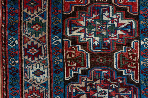 Vintage Kurd Runner Rug (3' x 10')