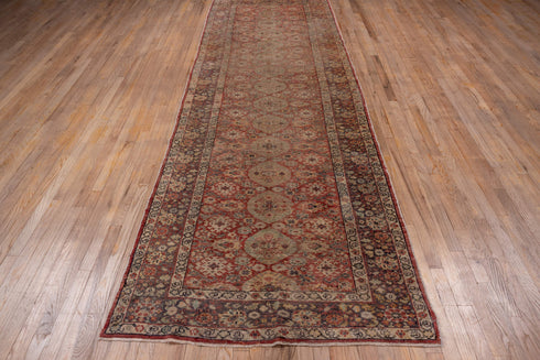 Vintage Oushak Runner Rug (4' x 12')